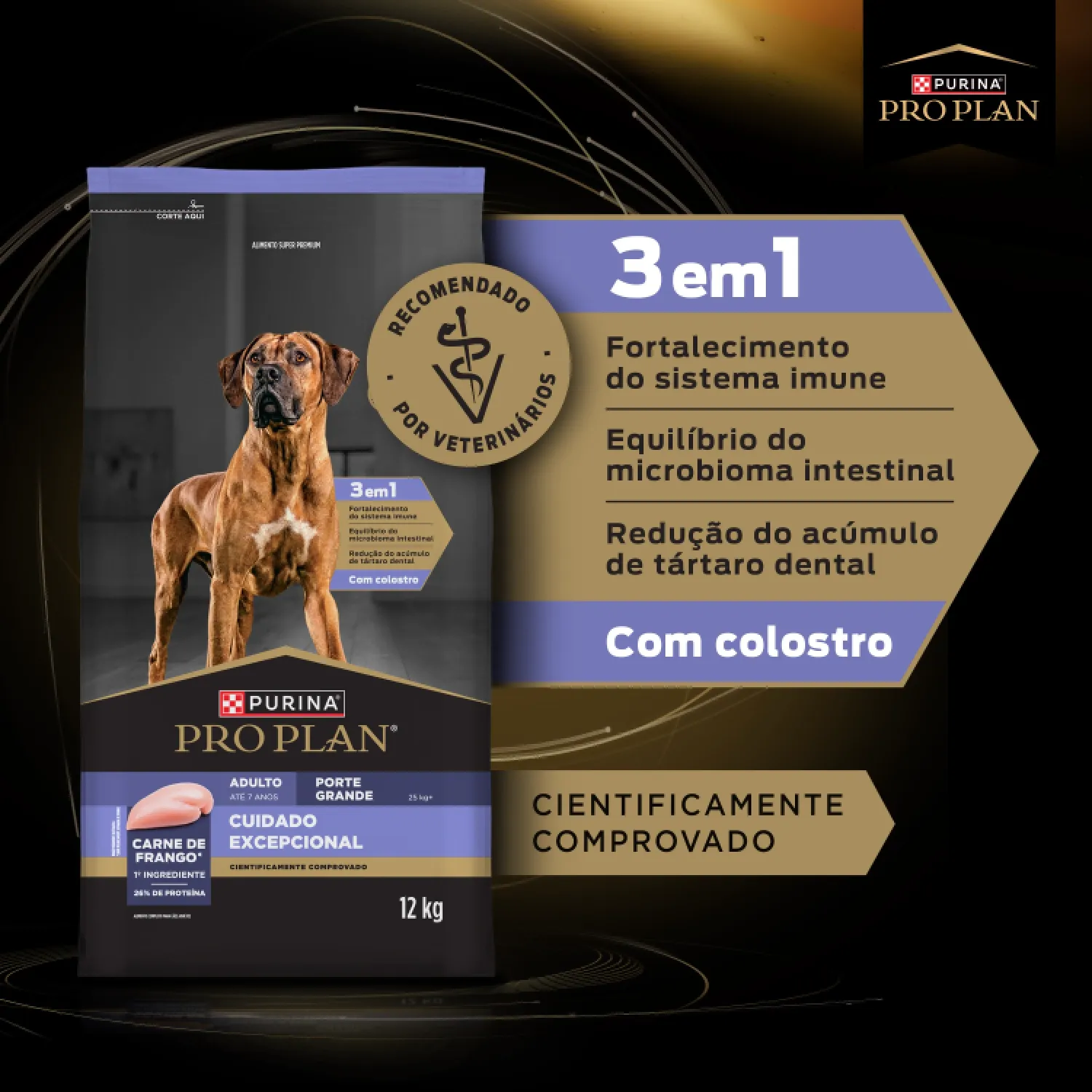 Cuidado Excep Cao AD Grande 12kg Beneficios